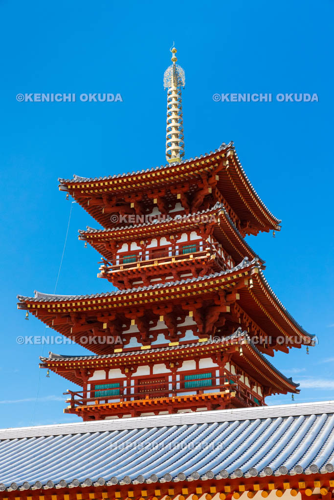 奈良県　薬師寺　西塔