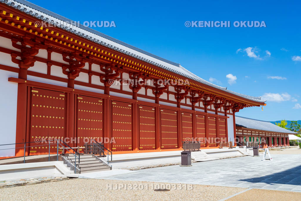 奈良県　薬師寺　食堂