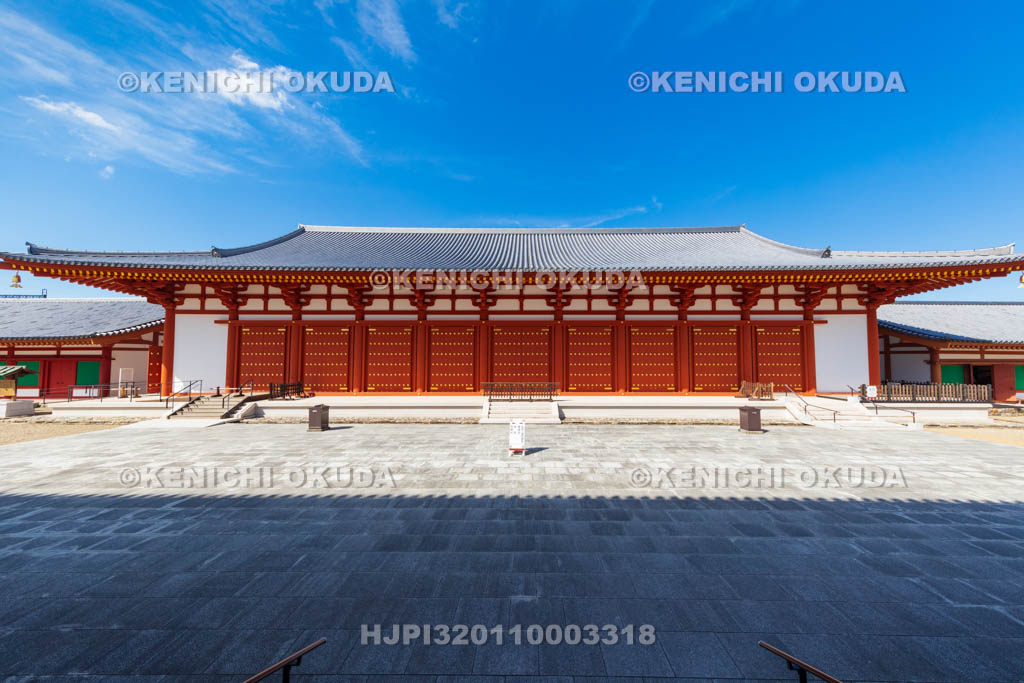 奈良県　薬師寺　食堂