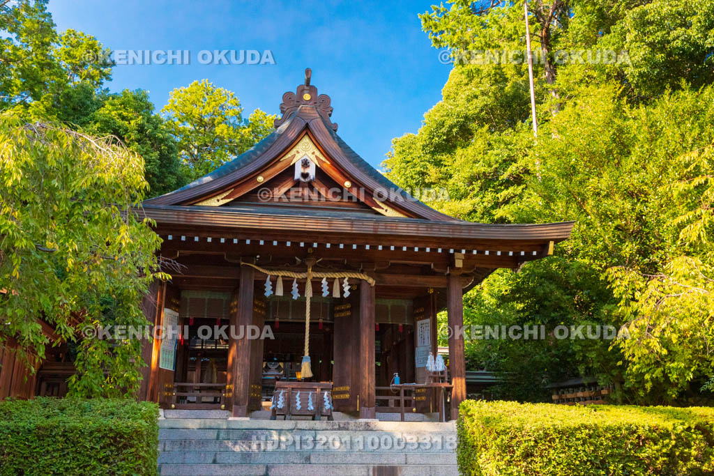 奈良県　飛鳥坐神社（あすかにいますじんじゃ）　拝殿