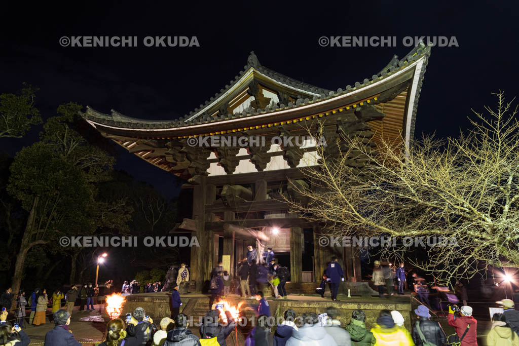 奈良県　東大寺　除夜の鐘