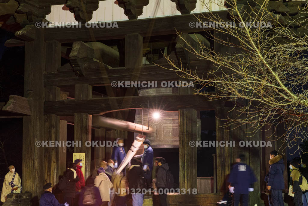 奈良県　東大寺　除夜の鐘