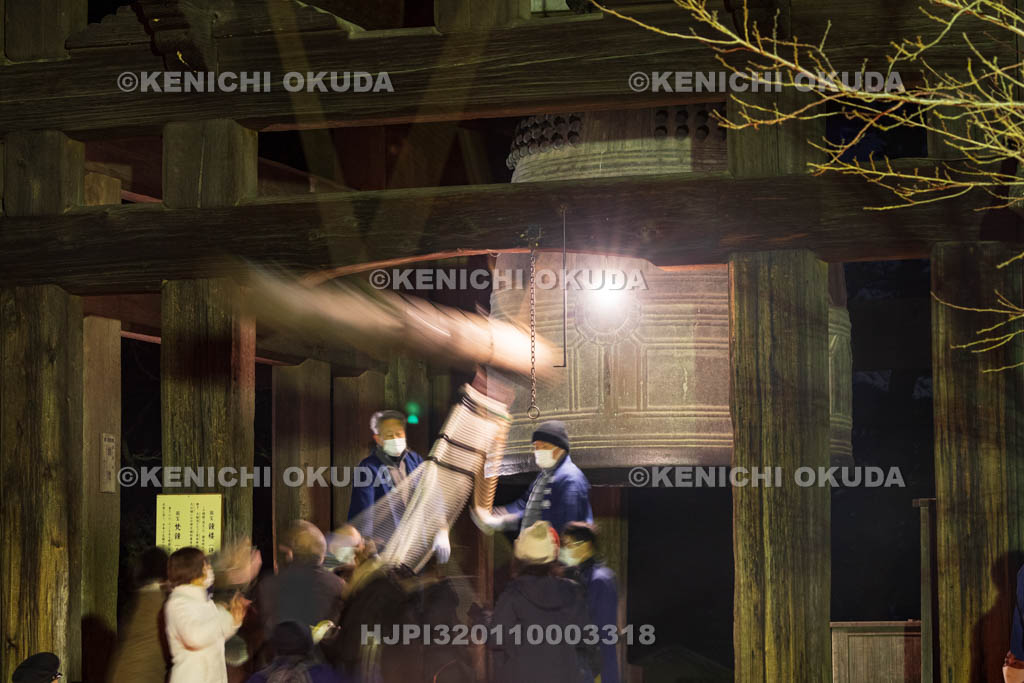 奈良県　東大寺　除夜の鐘