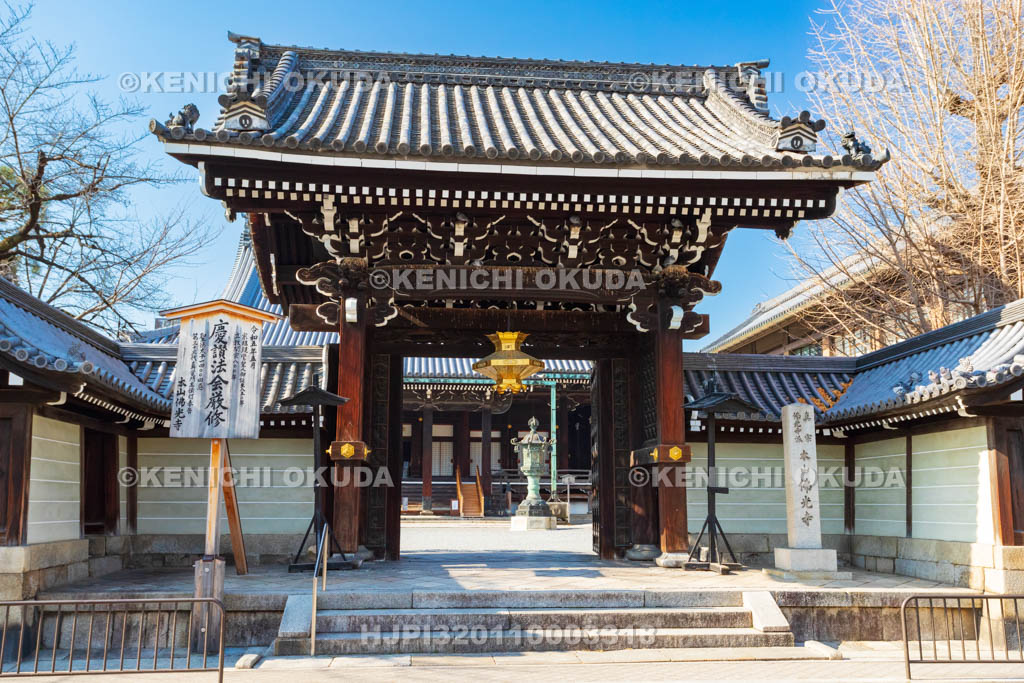 京都府　佛光寺　御影堂門