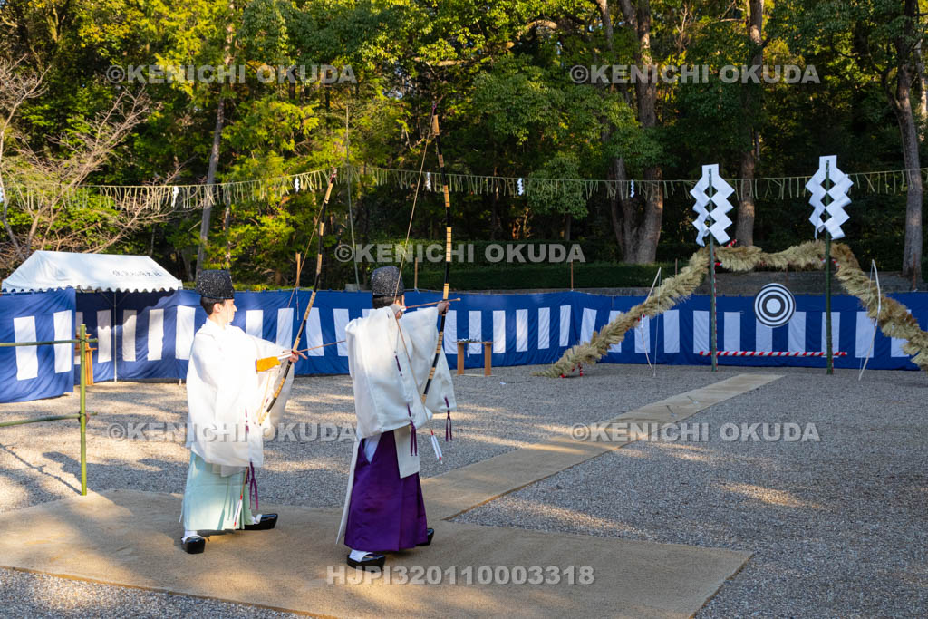 京都府　伏見稲荷大社　奉射祭　