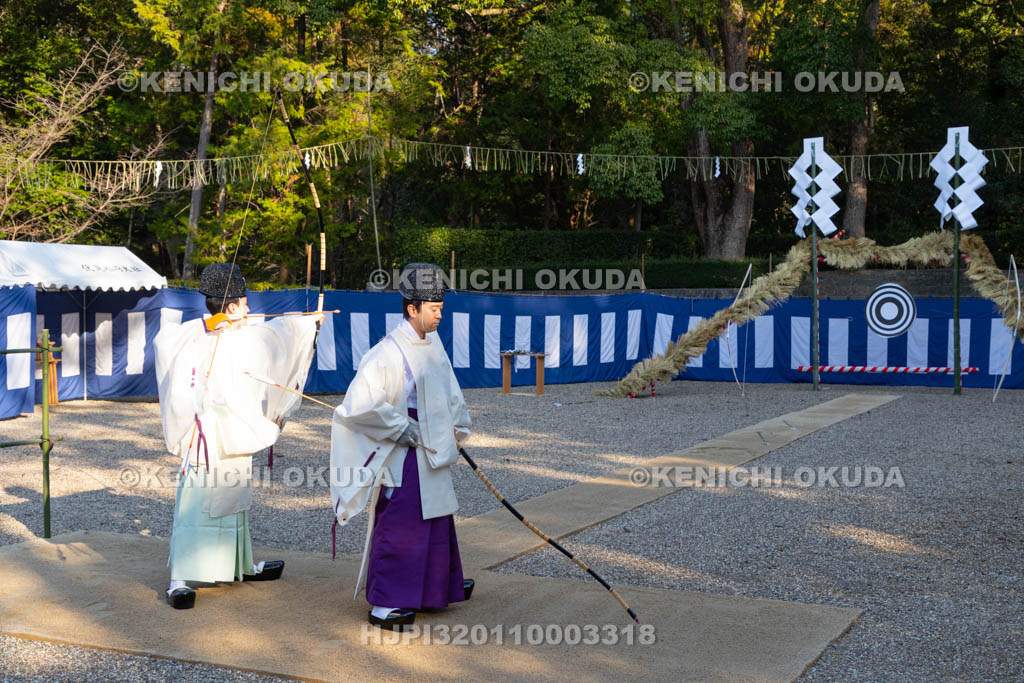京都府　伏見稲荷大社　奉射祭　