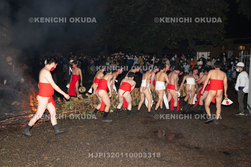 滋賀県　勝部神社　勝部の火まつり