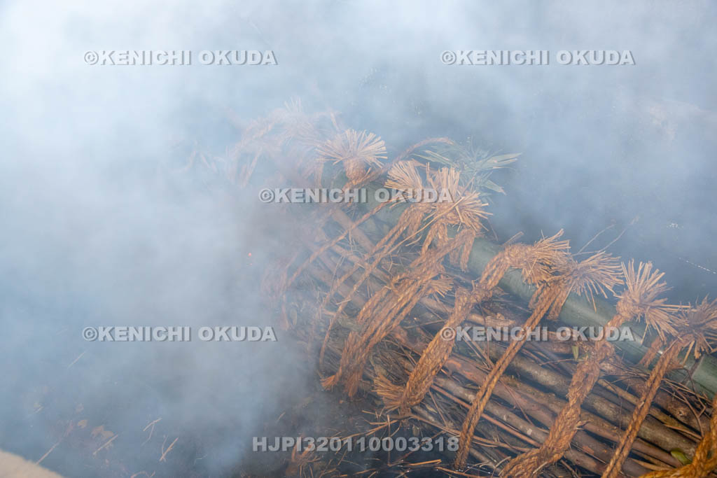 滋賀県　勝部神社　勝部の火まつり