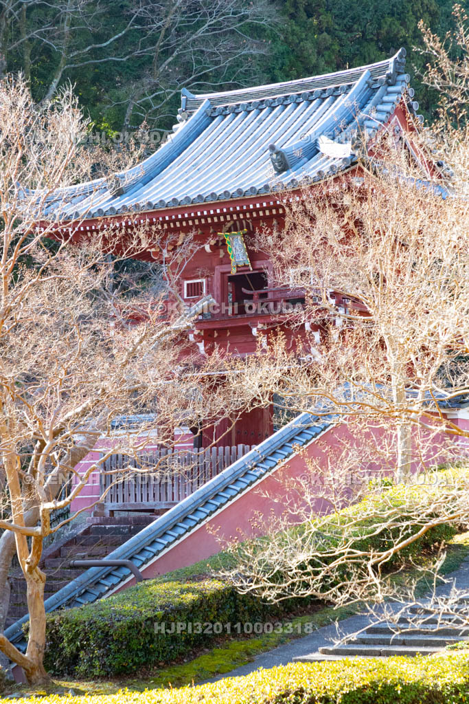 奈良県　當麻寺奥院　鐘楼門（重要文化財）
