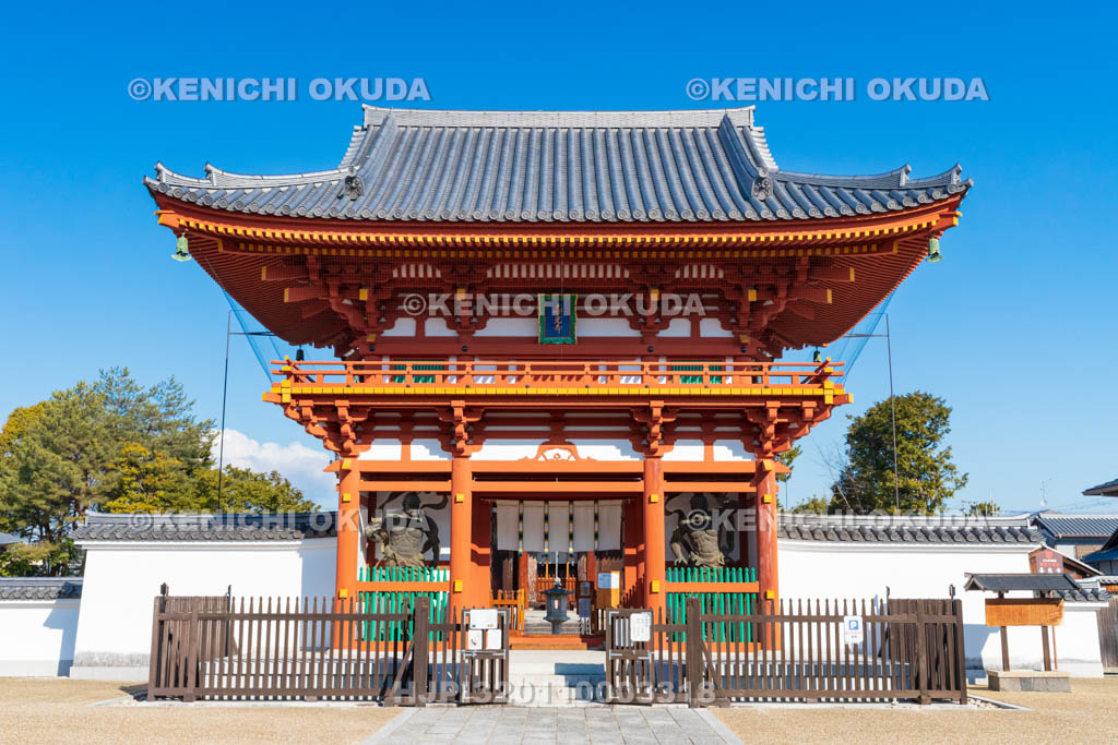 奈良県　喜光寺　南大門