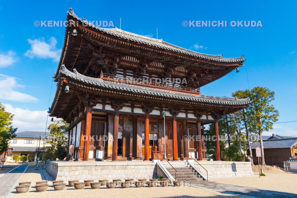 奈良県　喜光寺　本堂（重要文化財）