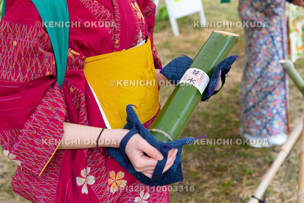 奈良県　大安寺　光仁会　癌封じ笹酒祭り