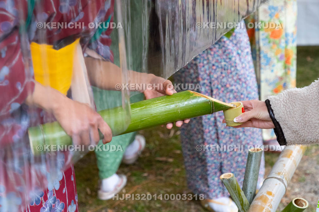 奈良県　大安寺　光仁会　癌封じ笹酒祭り