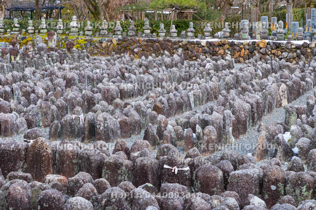京都府　嵯峨野　化野念仏寺　西院の河原