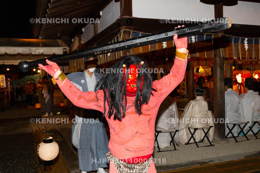 京都府　吉田神社　節分祭　追儺式（鬼やらい）
