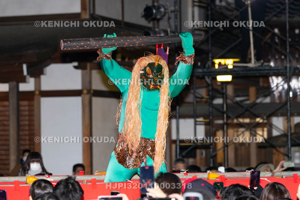 京都府　藤森神社　節分祭　追儺式