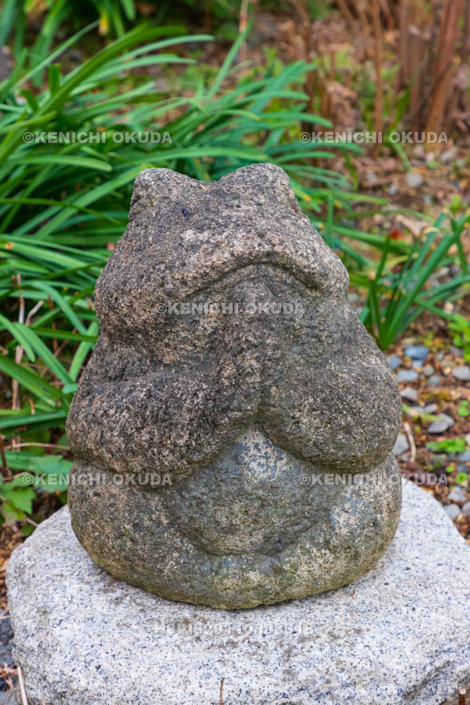 京都府　勝念寺（かましきさん）　身代り蛙