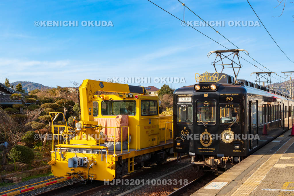 和歌山県　和歌山電鐵　貴志駅　たま電車ミュージアム号