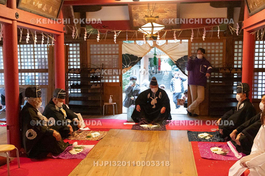 京都府　涌出宮（わきでのみや）　居籠祭　御田植神事