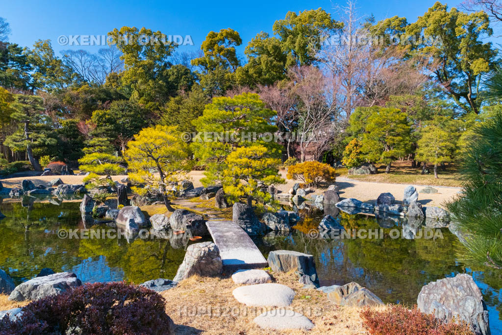 京都府　元離宮二条城（世界遺産）　清流園
