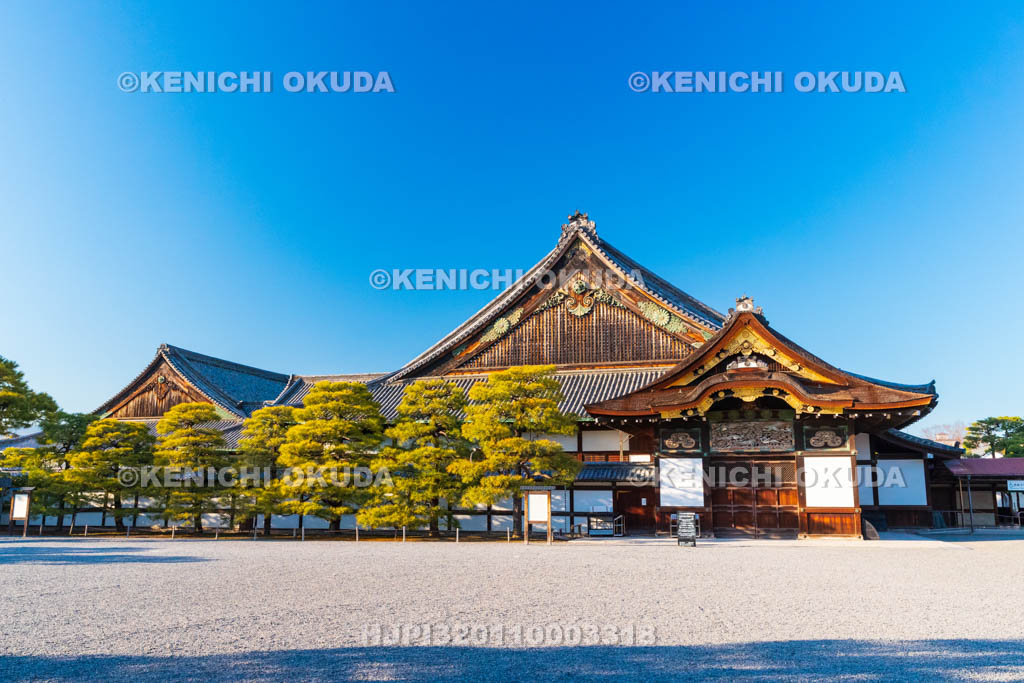 京都府　元離宮二条城（世界遺産）　二の丸御殿（国宝）　