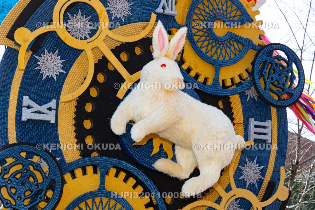 滋賀県　日牟禮八幡宮　左義長祭　左義長ダシ（十区会）