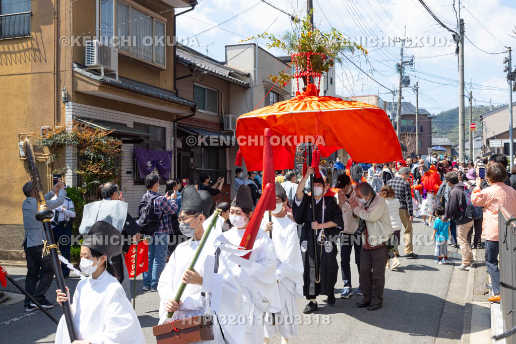 京都府　今宮神社　やすらい祭