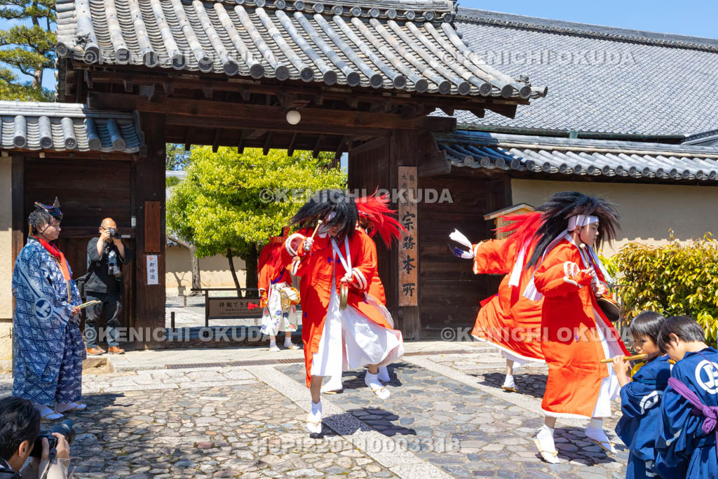京都府　今宮神社　やすらい祭　やすらい踊り