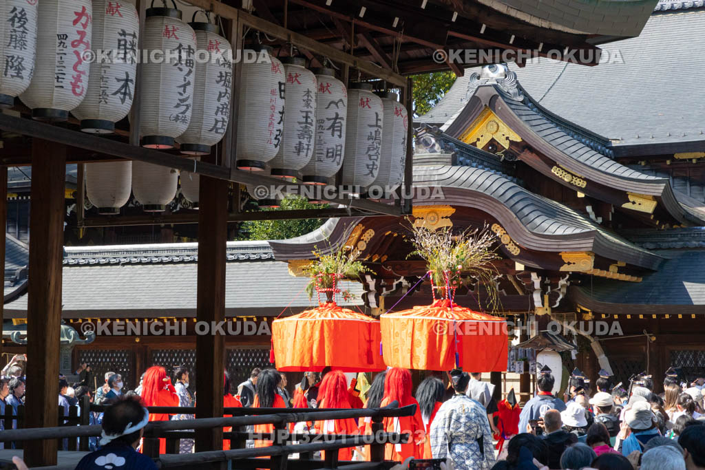京都府　今宮神社　やすらい祭