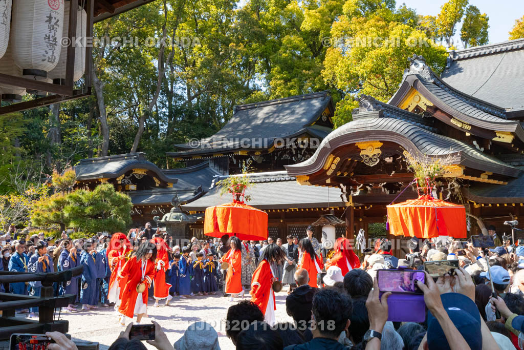 京都府　今宮神社　やすらい祭　やすらい踊り
