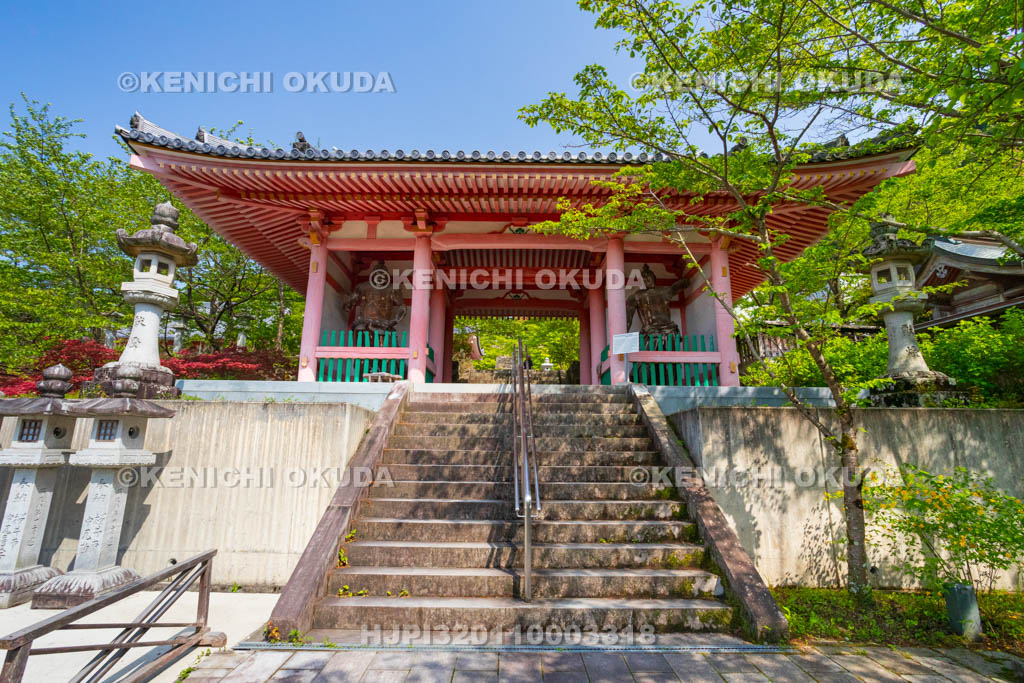 奈良県　壷阪寺（南法華寺）　仁王門