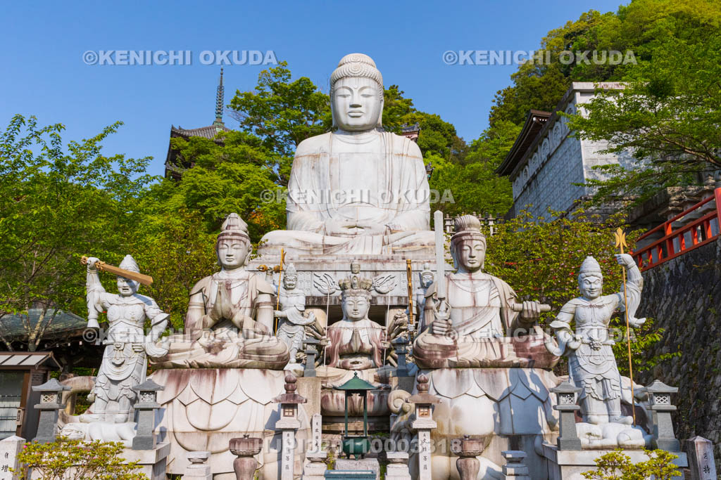 奈良県　壷阪寺（南法華寺）　天竺渡来大釈迦如来石像