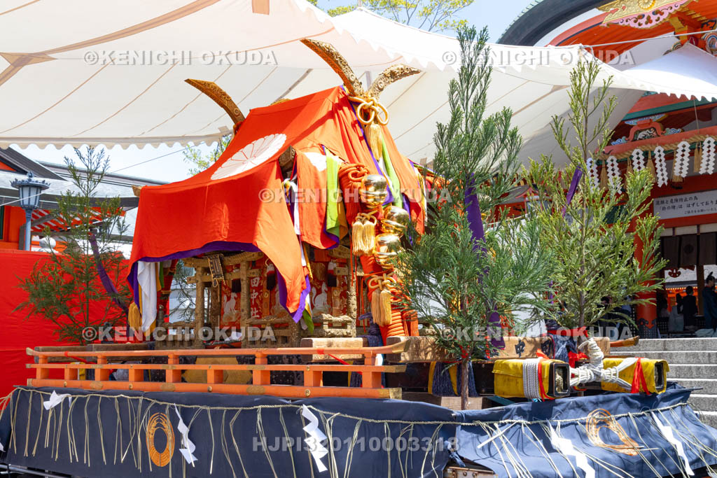 京都府　伏見稲荷大社　稲荷祭（神幸祭）　神輿（田中社）