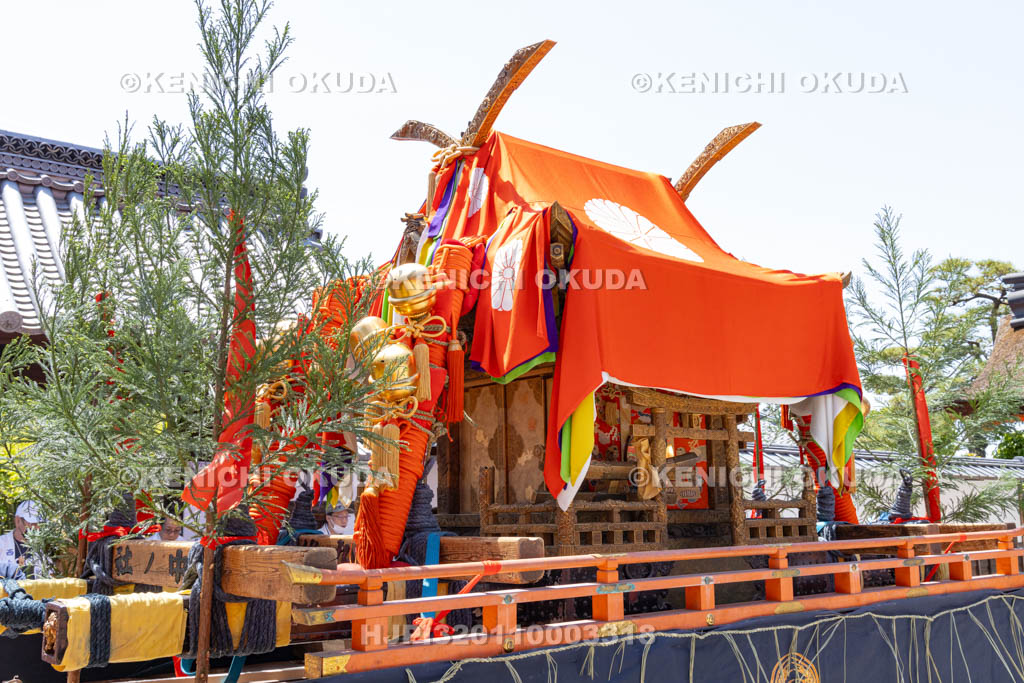 京都府　伏見稲荷大社　稲荷祭（神幸祭）　神輿（中社）