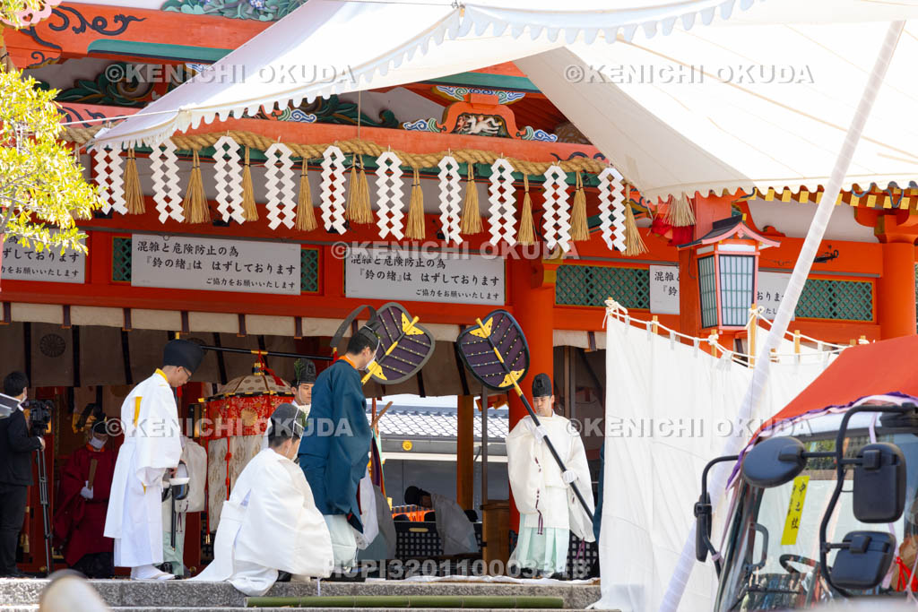 京都府　伏見稲荷大社　稲荷祭（神幸祭）　神璽奉遷