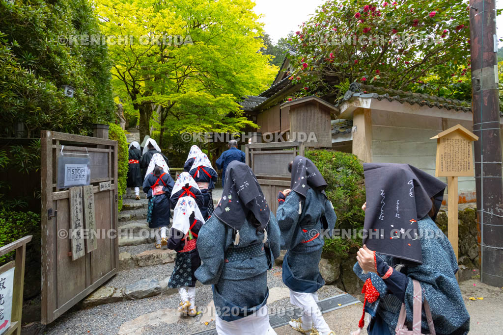 京都府　大原の里　大原女時代行列