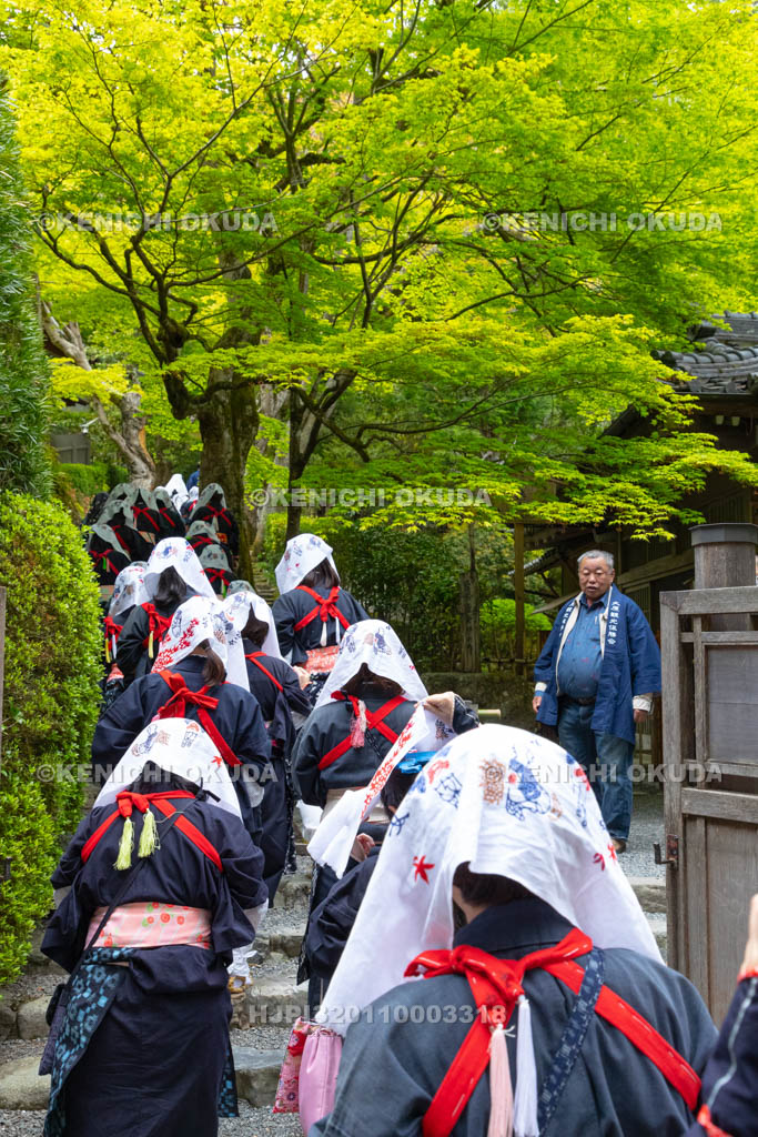 京都府　大原の里　大原女時代行列