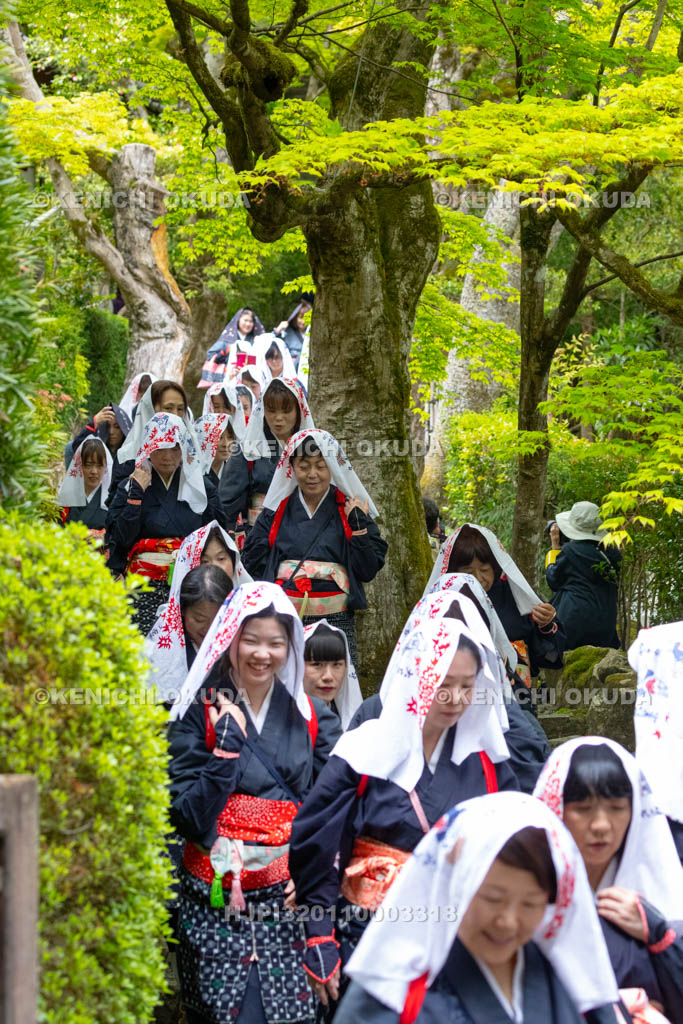 京都府　大原の里　大原女時代行列