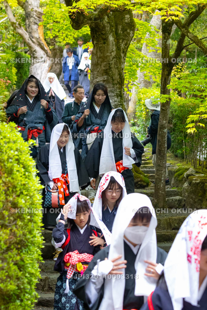 京都府　大原の里　大原女時代行列