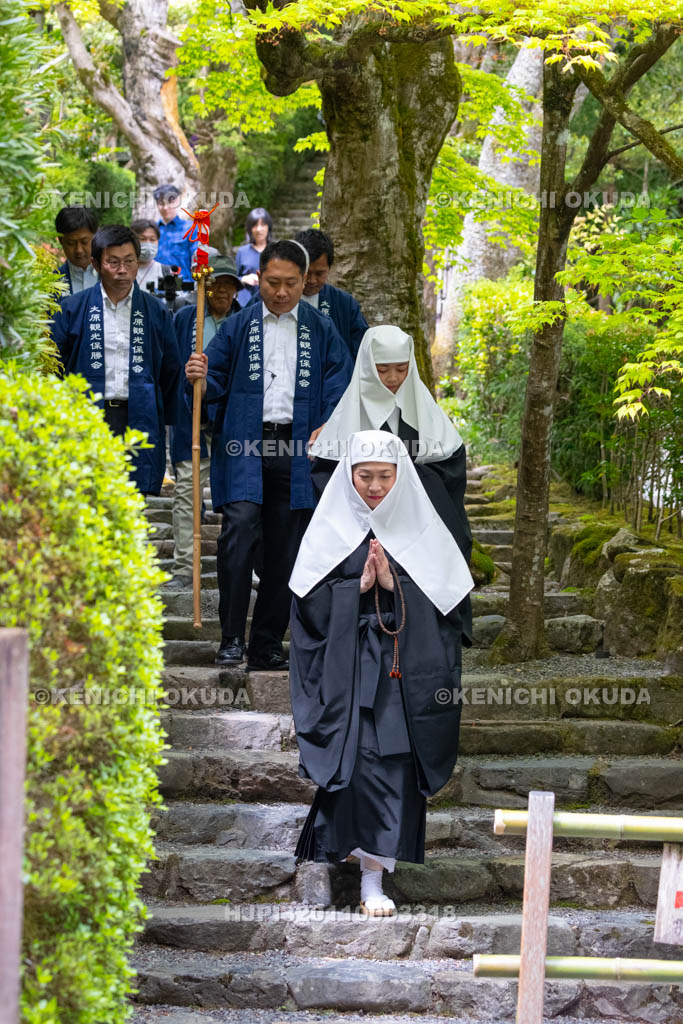 京都府　大原の里　大原女時代行列