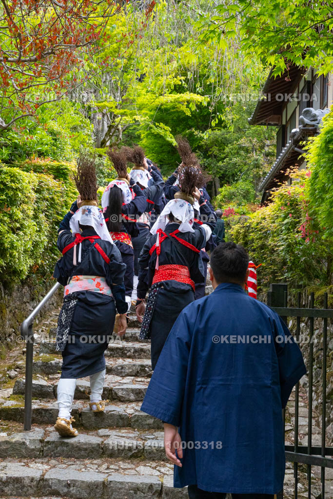 京都府　大原の里　大原女時代行列