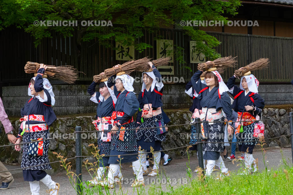 京都府　大原の里　大原女時代行列