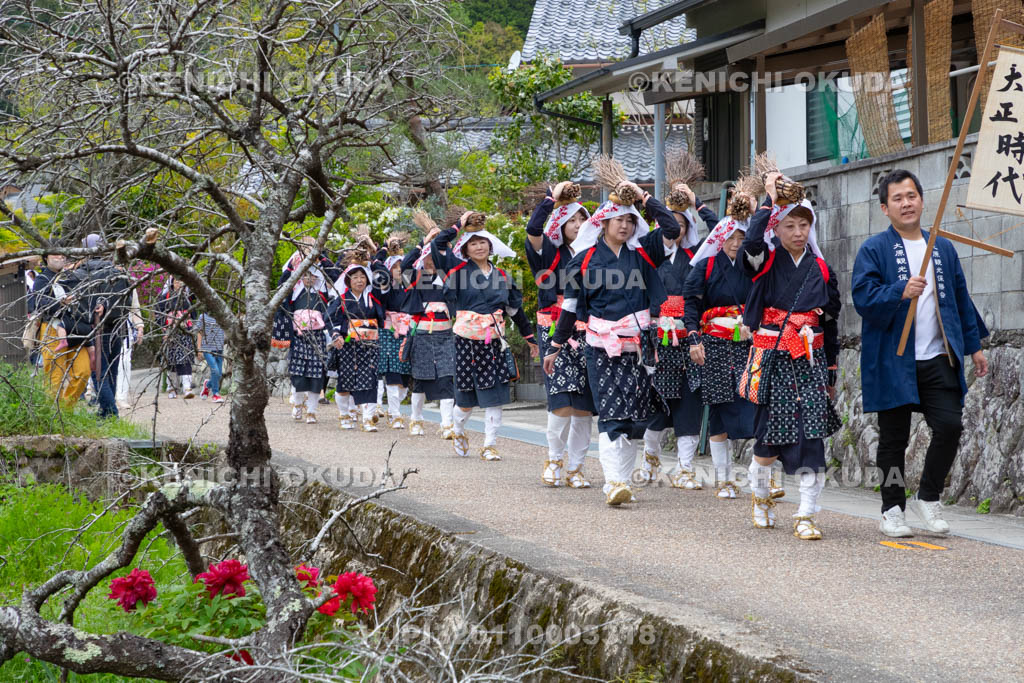 京都府　大原の里　大原女時代行列
