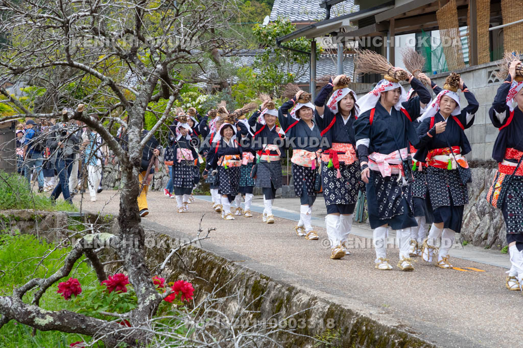 京都府　大原の里　大原女時代行列