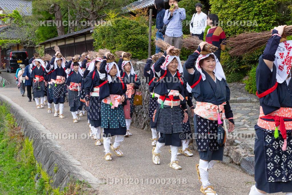京都府　大原の里　大原女時代行列