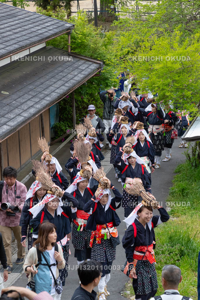 京都府　大原の里　大原女時代行列