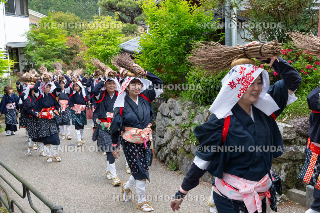 京都府　大原の里　大原女時代行列