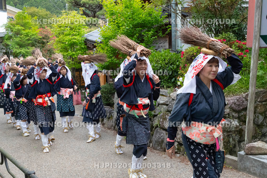 京都府　大原の里　大原女時代行列