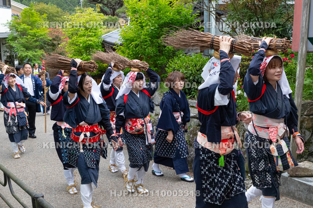 京都府　大原の里　大原女時代行列