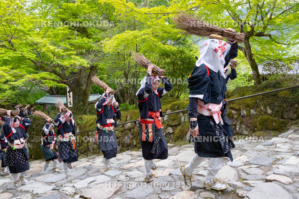 京都府　大原の里　大原女時代行列